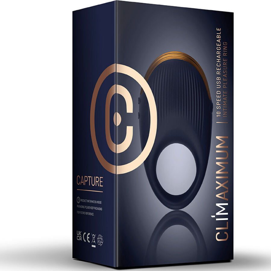 CLIMAXIMUM - CAPTURE SENSORY COCK RING VIBRATOR - NOCTURNA DESIRES