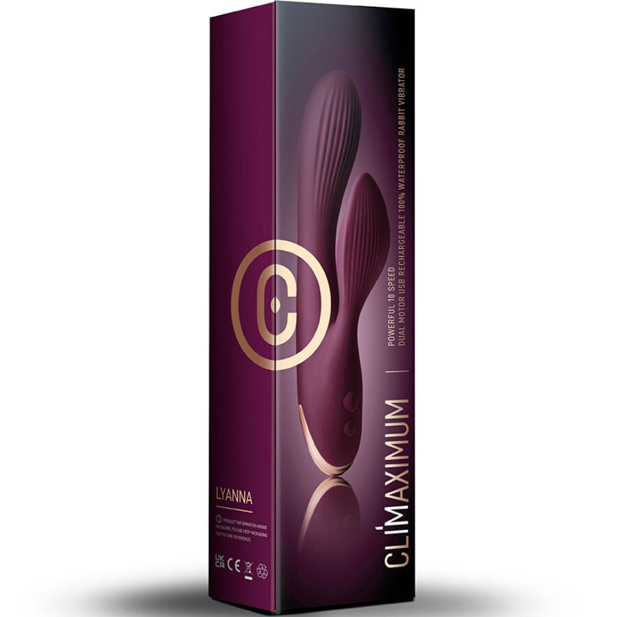 CLIMAXIMUM - LYANNA RABBIT VIBRATOR - NOCTURNA DESIRES