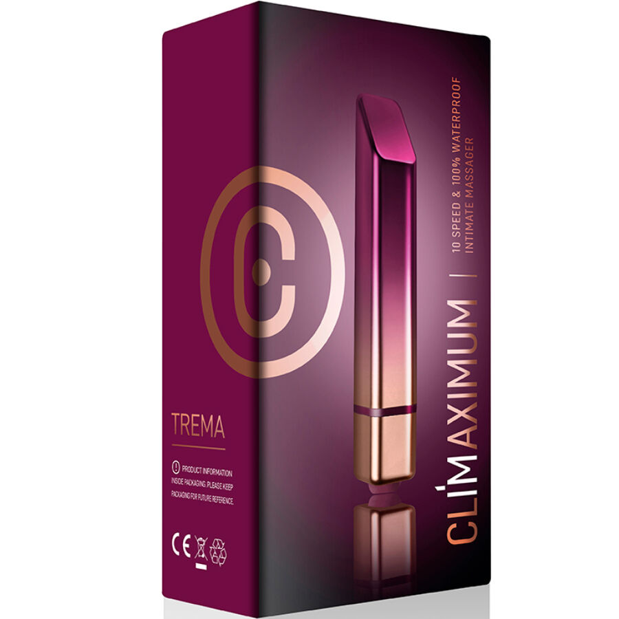 CLIMAXIMUM - TREMA LIPSTICK BULLET VIBRATOR - NOCTURNA DESIRES