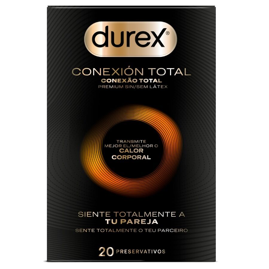 DUREX - TOTAL CONNECTION ULTRA FINE PLUS LATEX FREE 20 UNITS - NOCTURNA DESIRES