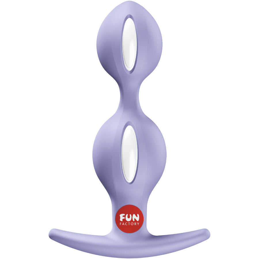 FUN FACTORY - B-BALLS DUO ANAL PLUG PURPLE - NOCTURNA DESIRES