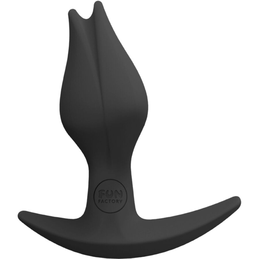 FUN FACTORY - BOOTIE FEM ANAL PLUG BLACK - NOCTURNA DESIRES