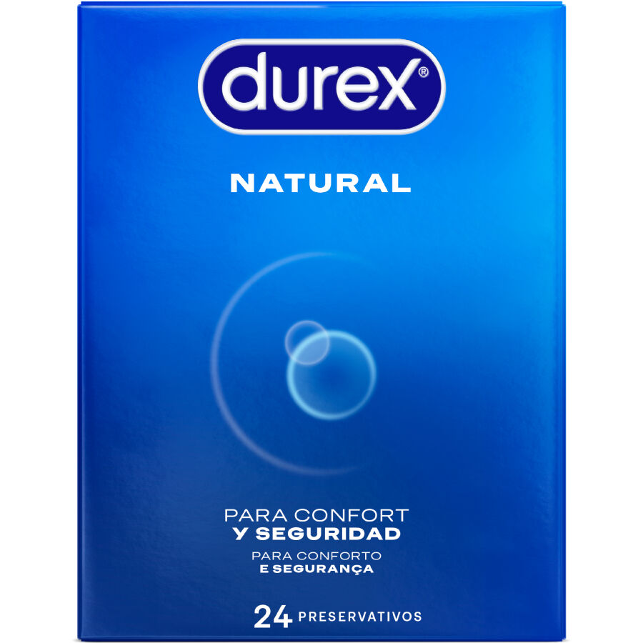 DUREX - NATURAL CONDOMS 24 UNITS DUREX CONDOMS  NOCTURNA DESIRES