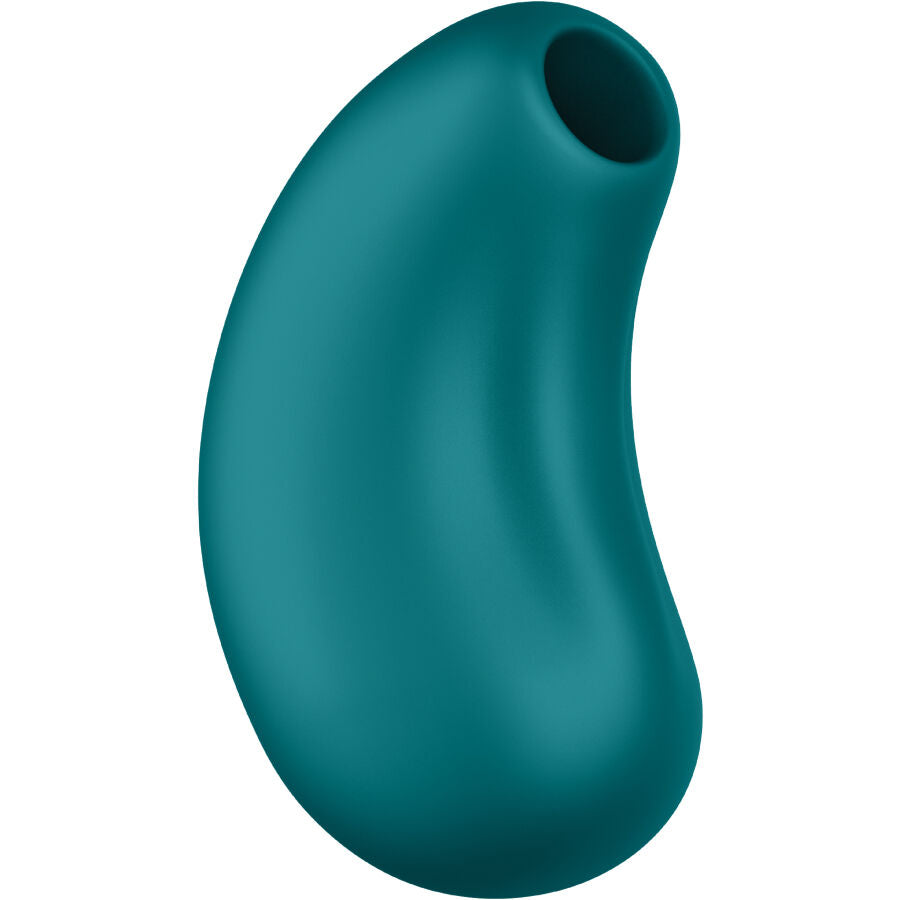 FUN FACTORY - CHERIE DOUBLE AIR PULSE VIBRATOR BOTTLE GREEN - NOCTURNA DESIRES