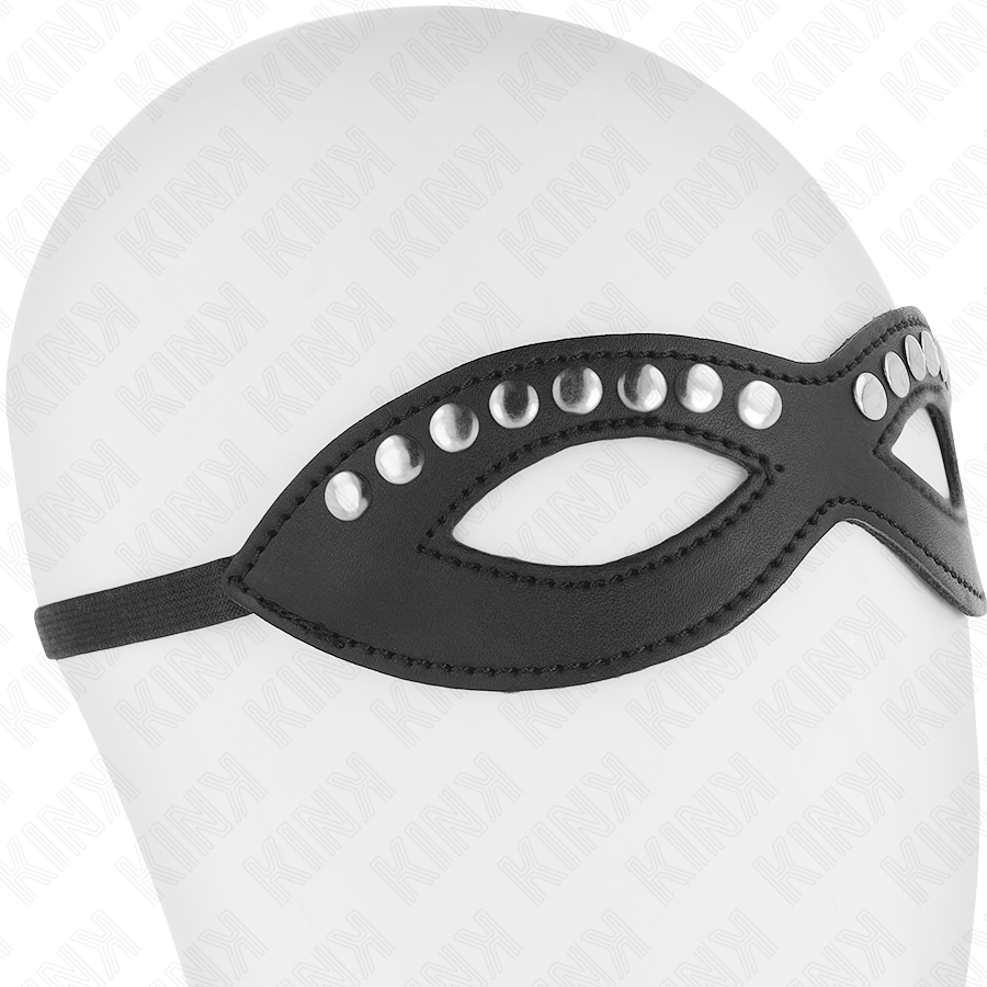 KINK - EYE MASK WITH MINI RIVETS MODEL 1 20.5 x 5.5 CM - NOCTURNA DESIRES
