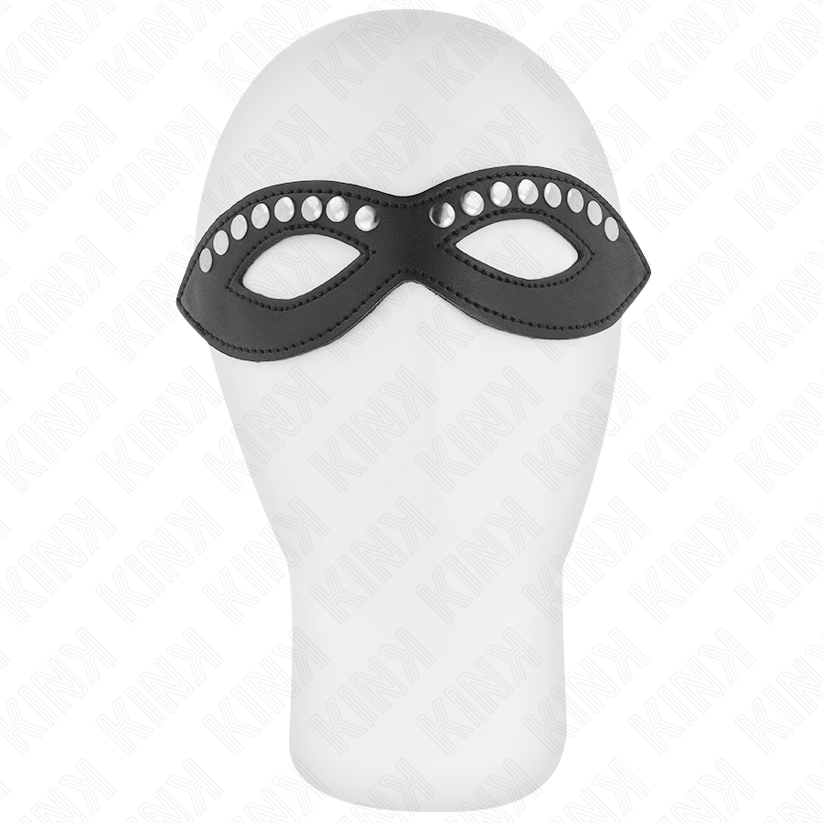 KINK - EYE MASK WITH MINI RIVETS MODEL 1 20.5 x 5.5 CM - NOCTURNA DESIRES