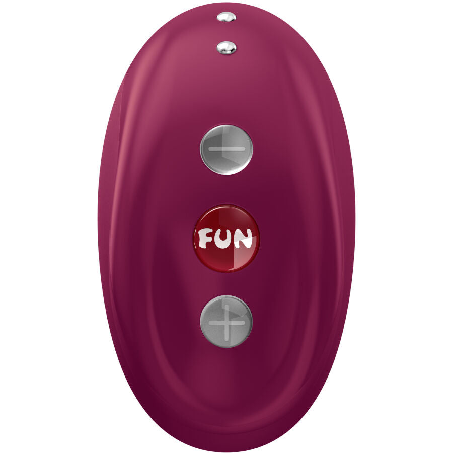 FUN FACTORY - MEA AIR PULSE VIBRATOR WINE RED - NOCTURNA DESIRES