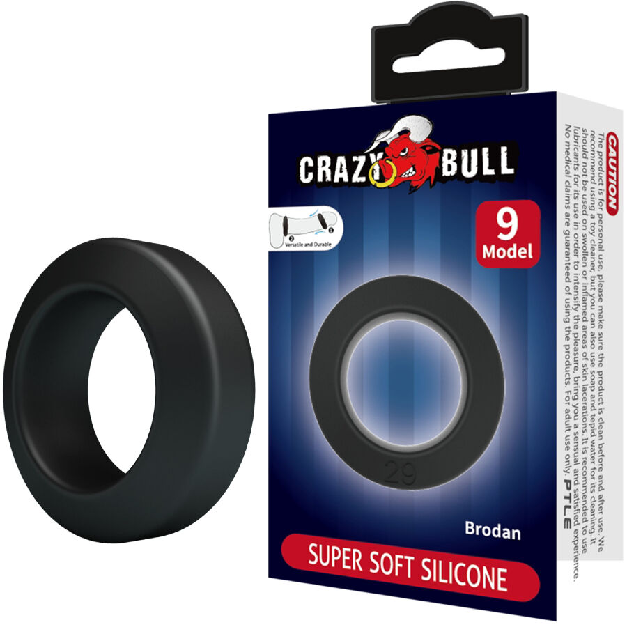 CRAZY BULL - BRODAN SILICONE RING MODEL 9 - NOCTURNA DESIRES