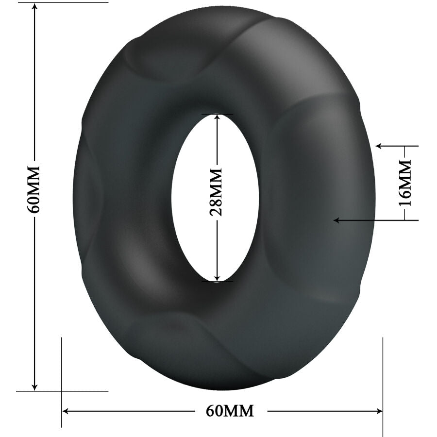 CRAZY BULL - ARVELL SILICONE RING MODEL 12 - NOCTURNA DESIRES