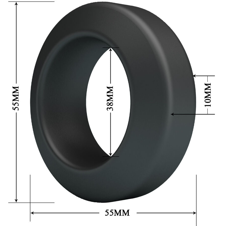 CRAZY BULL - BRODAN SILICONE RING MODEL 9 - NOCTURNA DESIRES