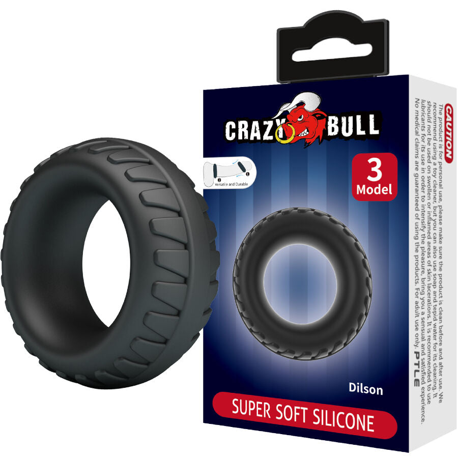 CRAZY BULL - DILSON SILICONE RING MODEL 3 - NOCTURNA DESIRES
