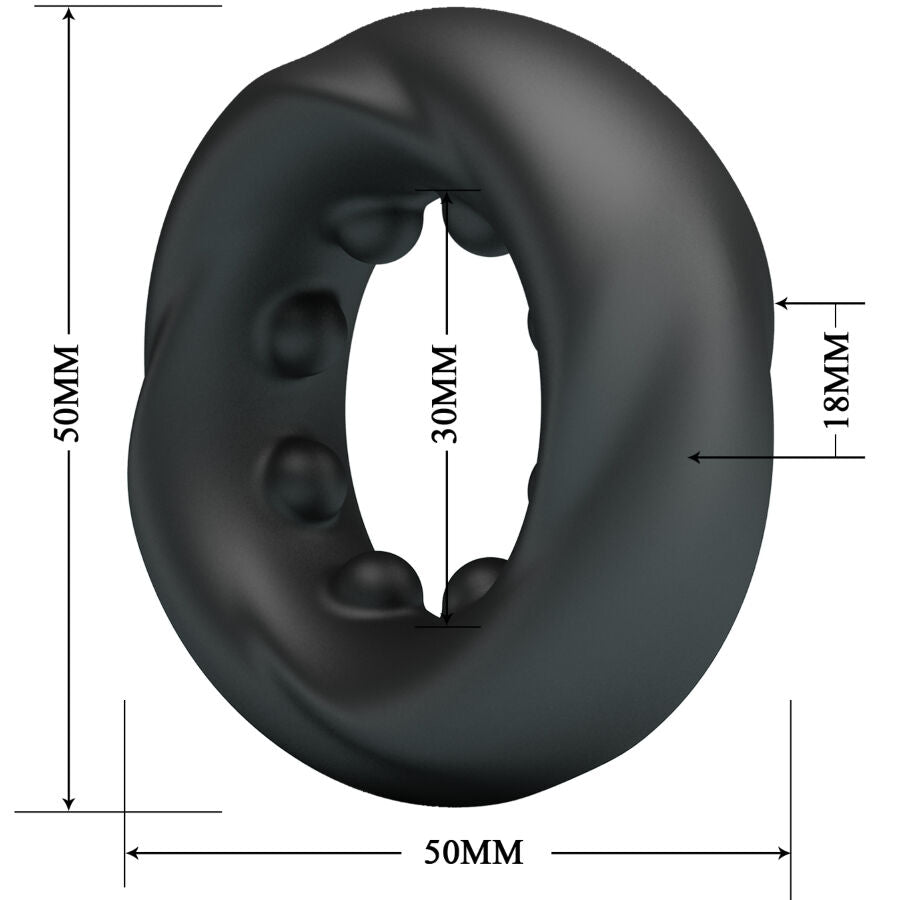 CRAZY BULL - DAQUEZ SILICONE RING MODEL 4 - NOCTURNA DESIRES