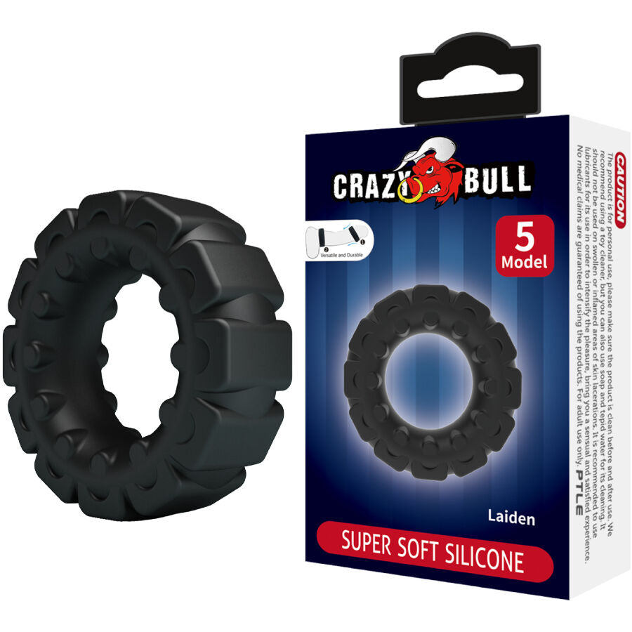 CRAZY BULL - LAIDEN SILICONE RING MODEL 5 - NOCTURNA DESIRES