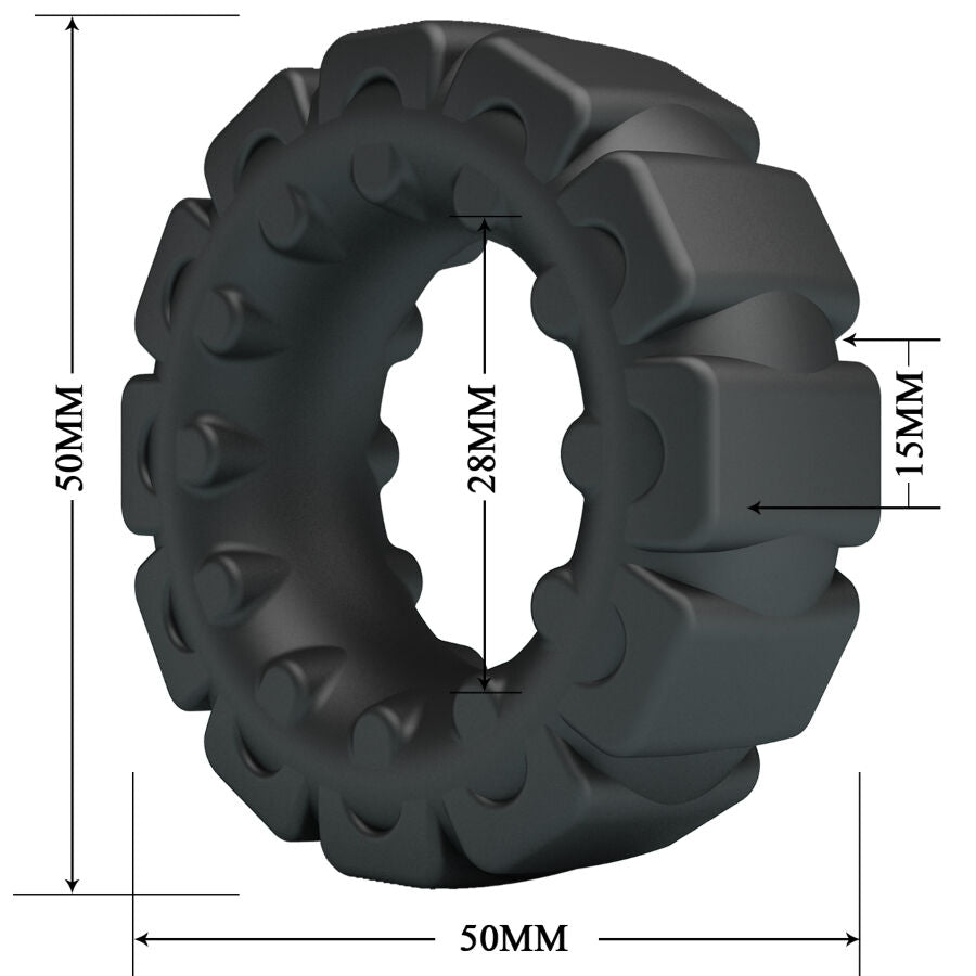 CRAZY BULL - LAIDEN SILICONE RING MODEL 5 - NOCTURNA DESIRES