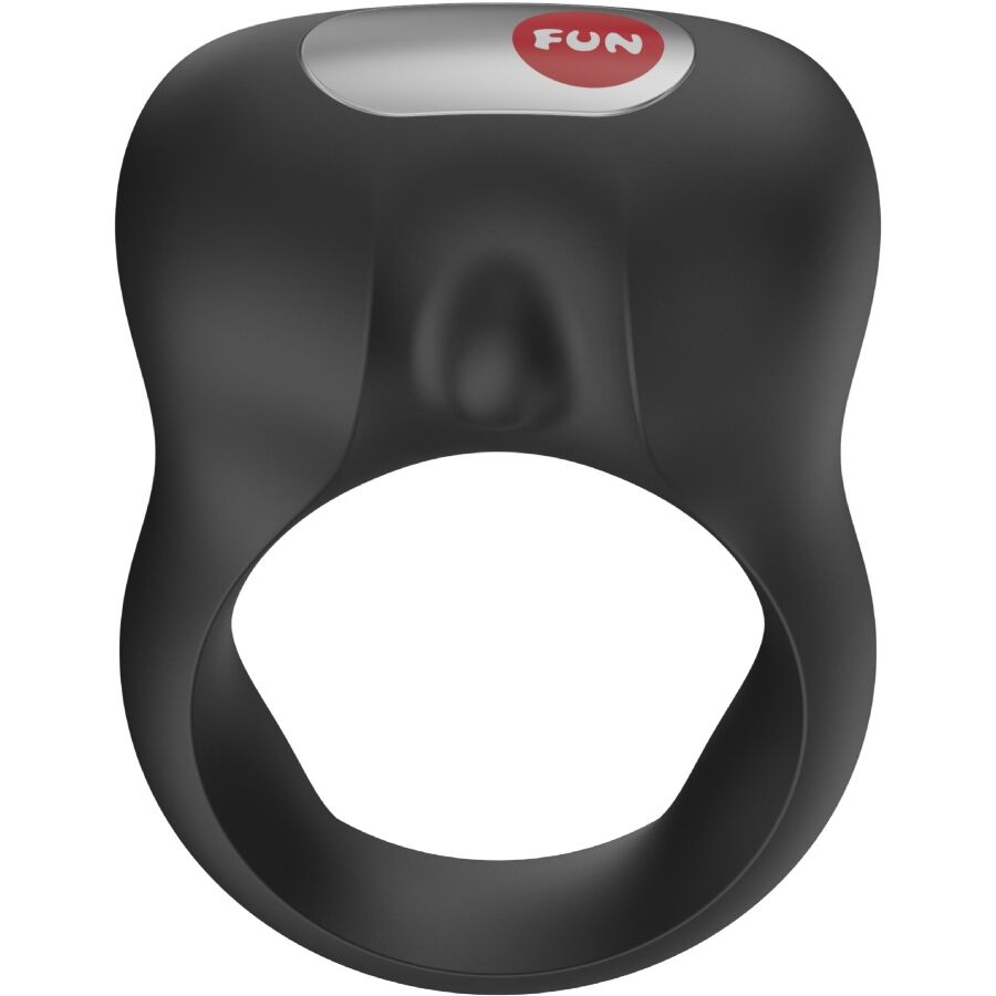 FUN FACTORY - STEADY VIBRATING COCK RING BLACK - NOCTURNA DESIRES