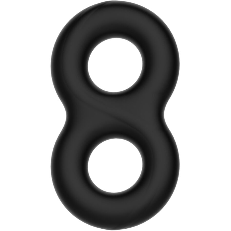 CRAZY BULL - DOUBLE INFINITY SILICONE RING CRAZY BULL  NOCTURNA DESIRES