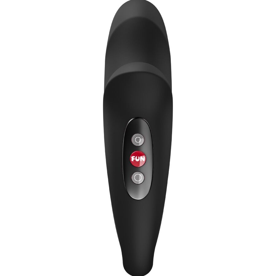 FUN FACTORY - VELOCE INSERTABLE DOUBLE AIR PULSE VIBRATOR BLACK - NOCTURNA DESIRES