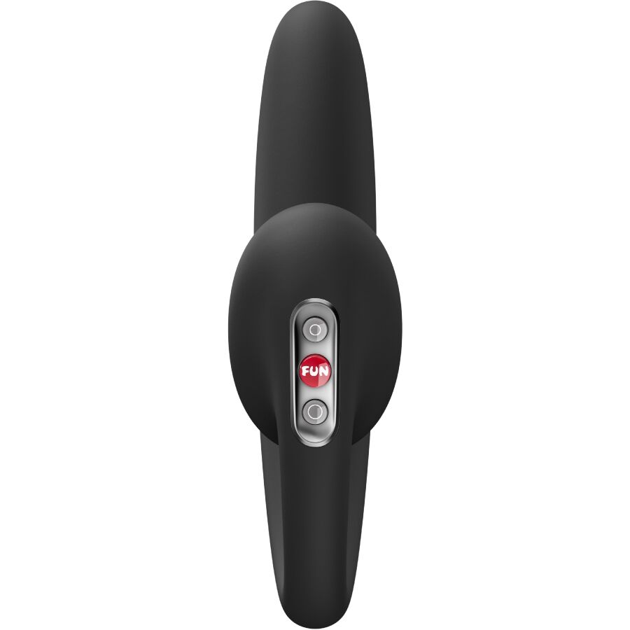 FUN FACTORY - CRESCENDO INSERTABLE DOUBLE AIR PULSE VIBRATOR BLACK - NOCTURNA DESIRES