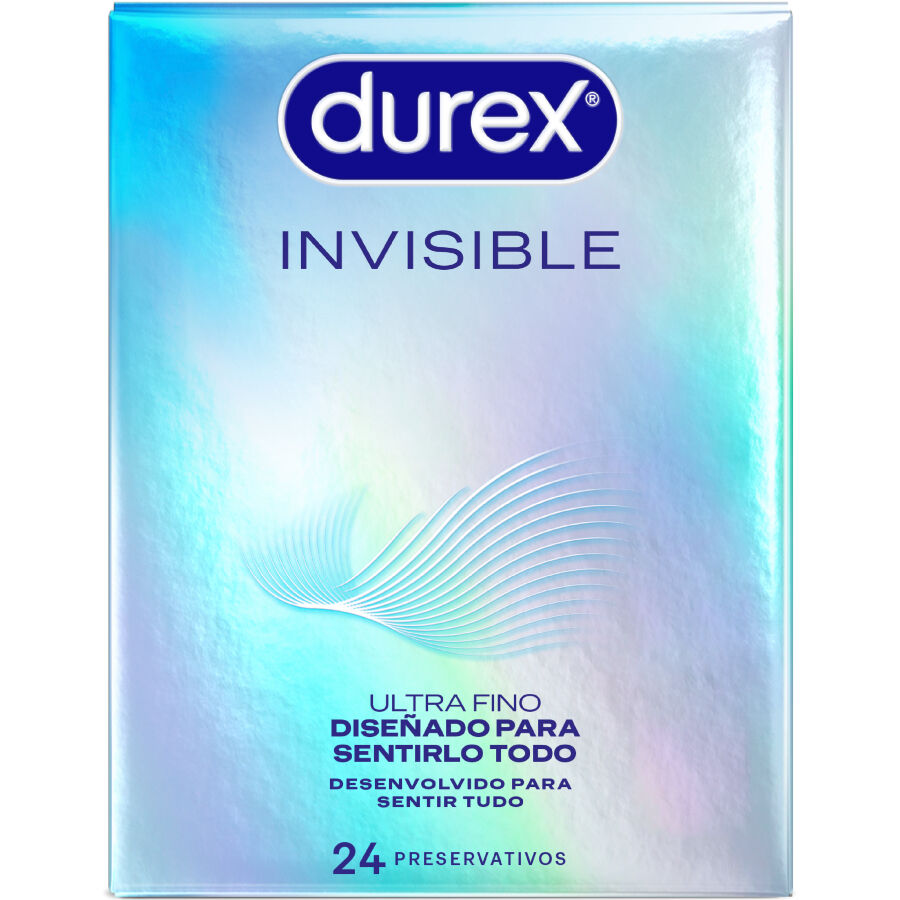 DUREX - ULTRA THIN INVISIBLE CONDOMS 24 UNITS - NOCTURNA DESIRES