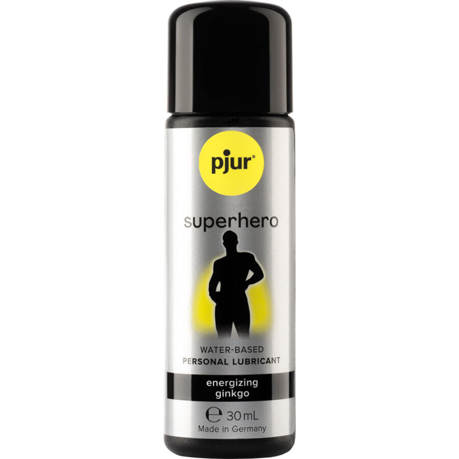 PJUR - SUPERHERO ENERGIZING LUBRICANT GINKGO 30 ML - NOCTURNA DESIRES