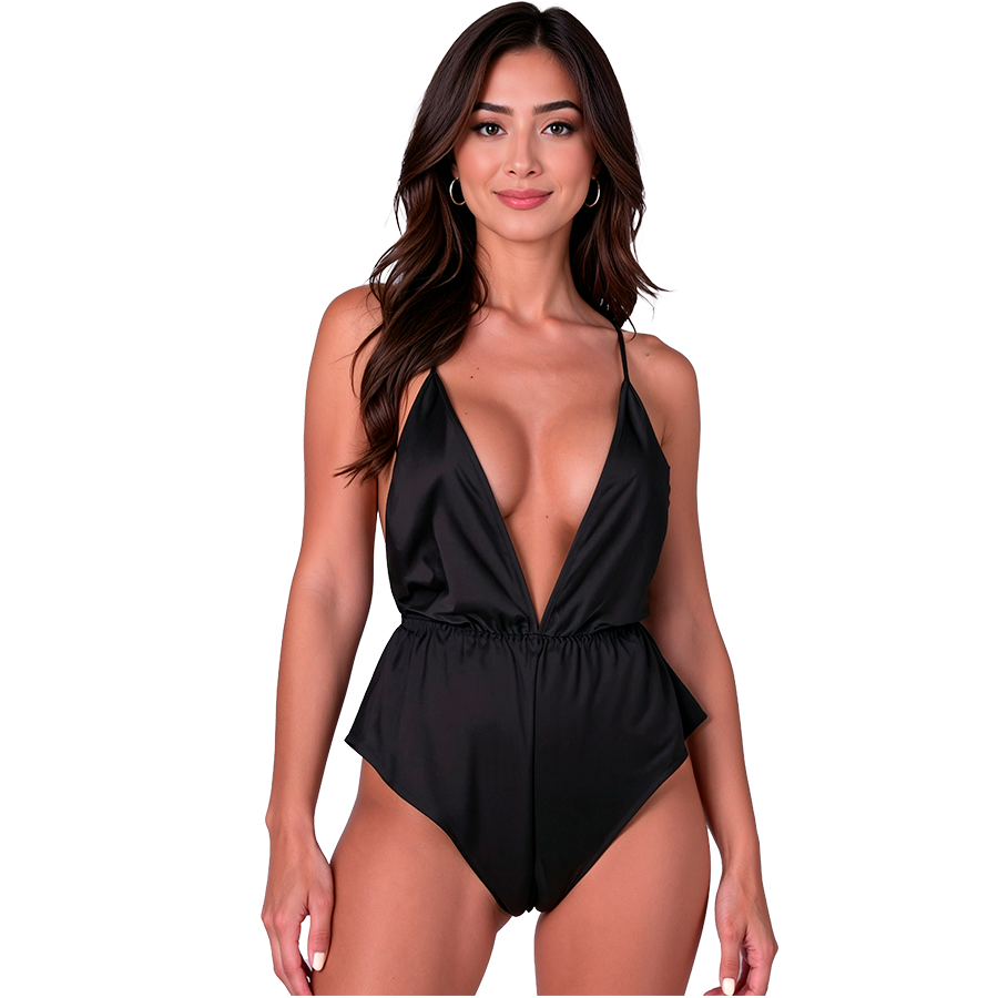 PASSION - SENSIE BODY BLACK L/XL - NOCTURNA DESIRES