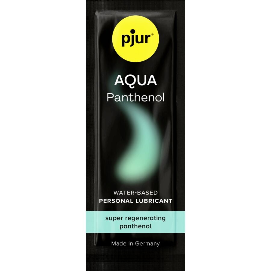 PJUR - AQUA PANTHENOL WATER BASED LUBRICANT 2 ML - NOCTURNA DESIRES