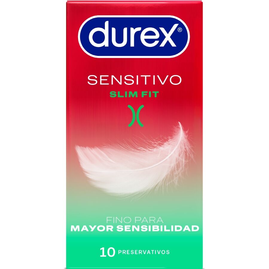 DUREX - SENSITIVO SLIM FIT 10 UNITS - NOCTURNA DESIRES