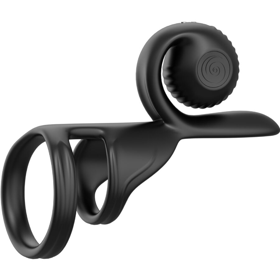 SNAIL VIBE - JOVI COUPLES RING REMOTE CONTROL BLACK - NOCTURNA DESIRES