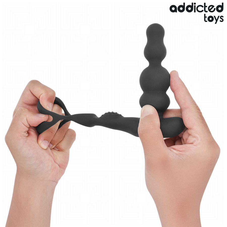 ADDICTED TOYS - ROTATING PROSTATE MASSAGER REMOTE CONTROL - NOCTURNA DESIRES