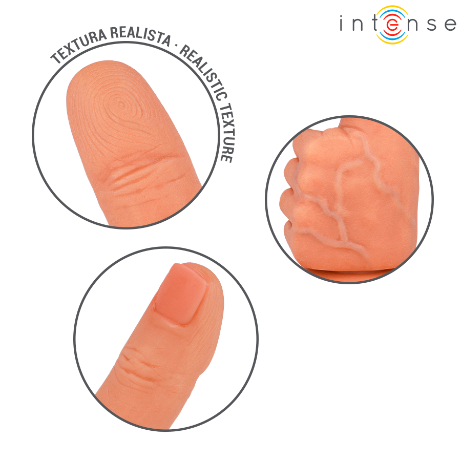 INTENSE - BENDER G-SPOT STIMULATOR FLEXIBLE HAND 11.3 CM - NOCTURNA DESIRES