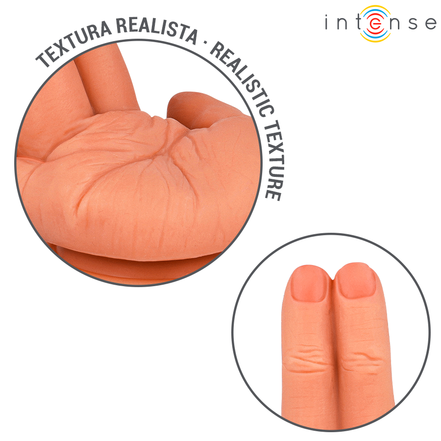 INTENSE - LEELA G-SPOT STIMULATOR FLEXIBLE HAND 12.6 CM - NOCTURNA DESIRES