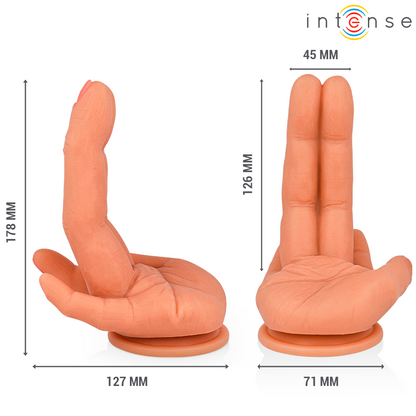 INTENSE - LEELA G-SPOT STIMULATOR FLEXIBLE HAND 12.6 CM - NOCTURNA DESIRES