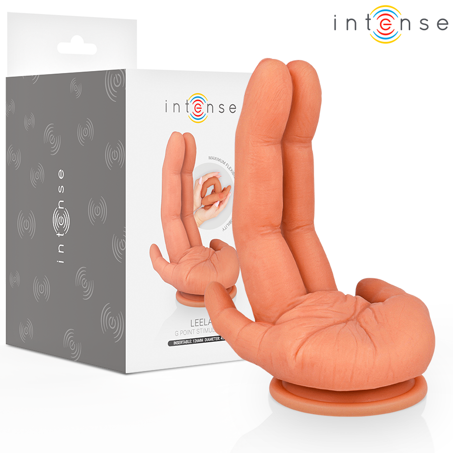 INTENSE - LEELA G-SPOT STIMULATOR FLEXIBLE HAND 12.6 CM - NOCTURNA DESIRES