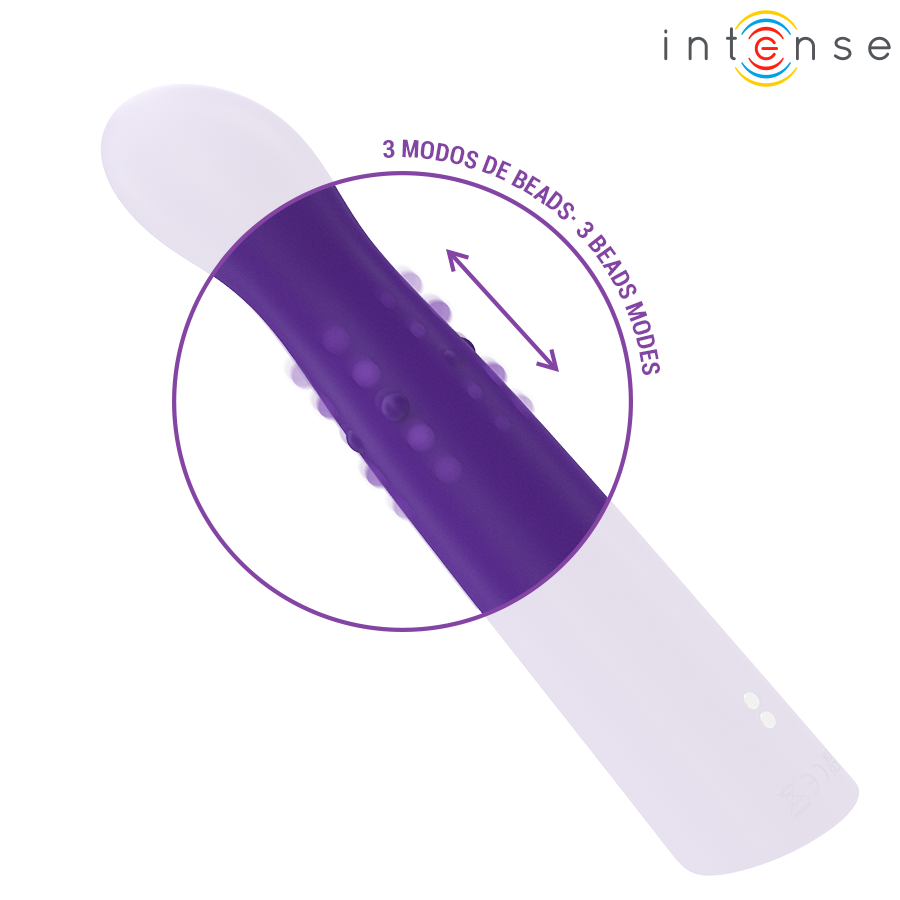 INTENSE - HELENA BEADS UP & DOWN WIGGLE VIBRATOR 13.5 CM - NOCTURNA DESIRES