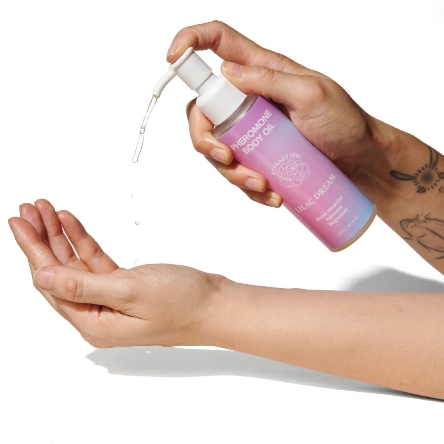 EYE OF LOVE - BLOOM LILAC DREAM BODY OIL WITH PHEROMONES 120 ML - NOCTURNA DESIRES