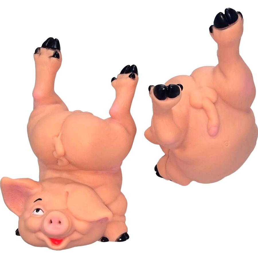 DIABLO PICANTE - PIGGY BANK IN THE SHAPE OF A NAKED PIG - NOCTURNA DESIRES