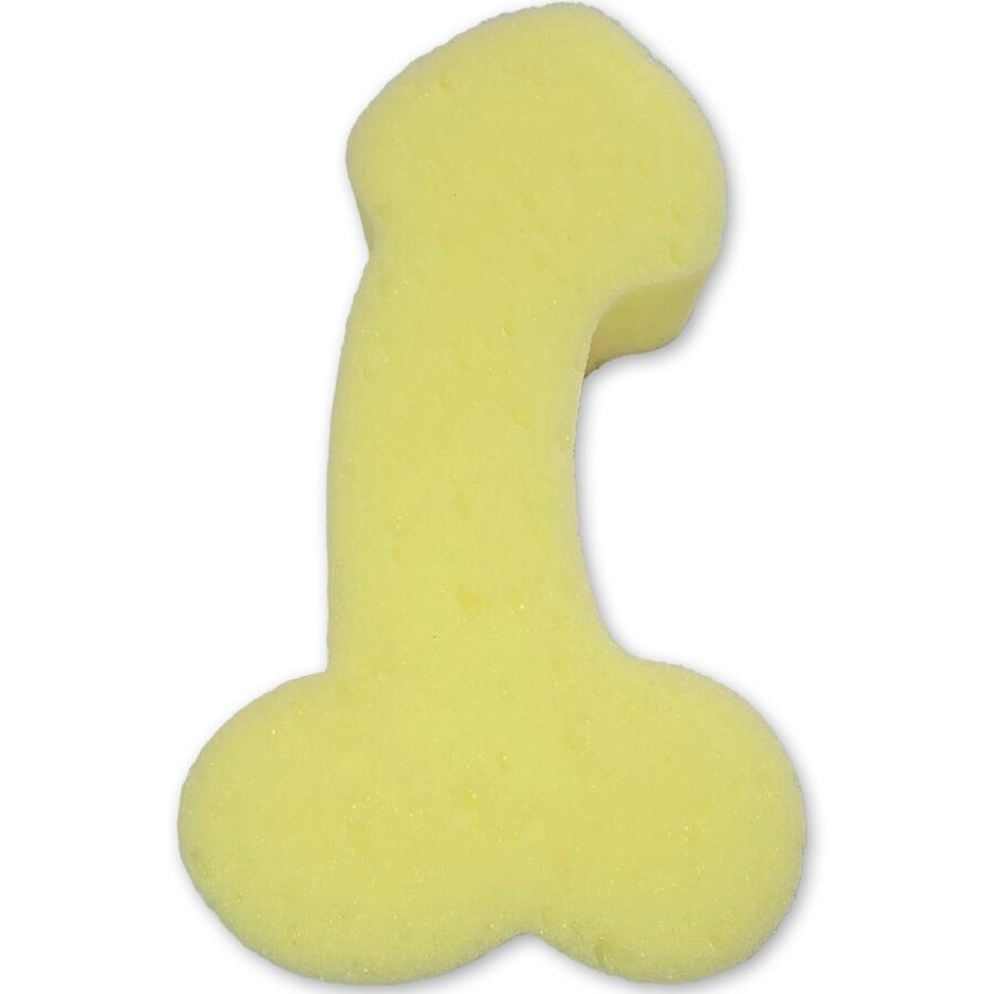 DIABLO PICANTE - YELLOW PENIS-SHAPED SPONGE - NOCTURNA DESIRES