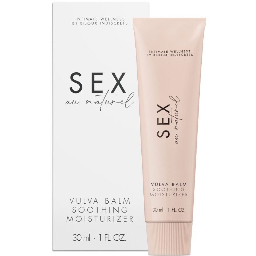 BIJOUX INDISCRETS - SEX AU NATUREL VULVA BALM SOOTHING MOISTURIZER 30 ML - NOCTURNA DESIRES