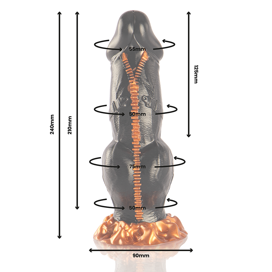 EPIC - DEIMOS DILDO POWER OF ECSTASY - NOCTURNA DESIRES