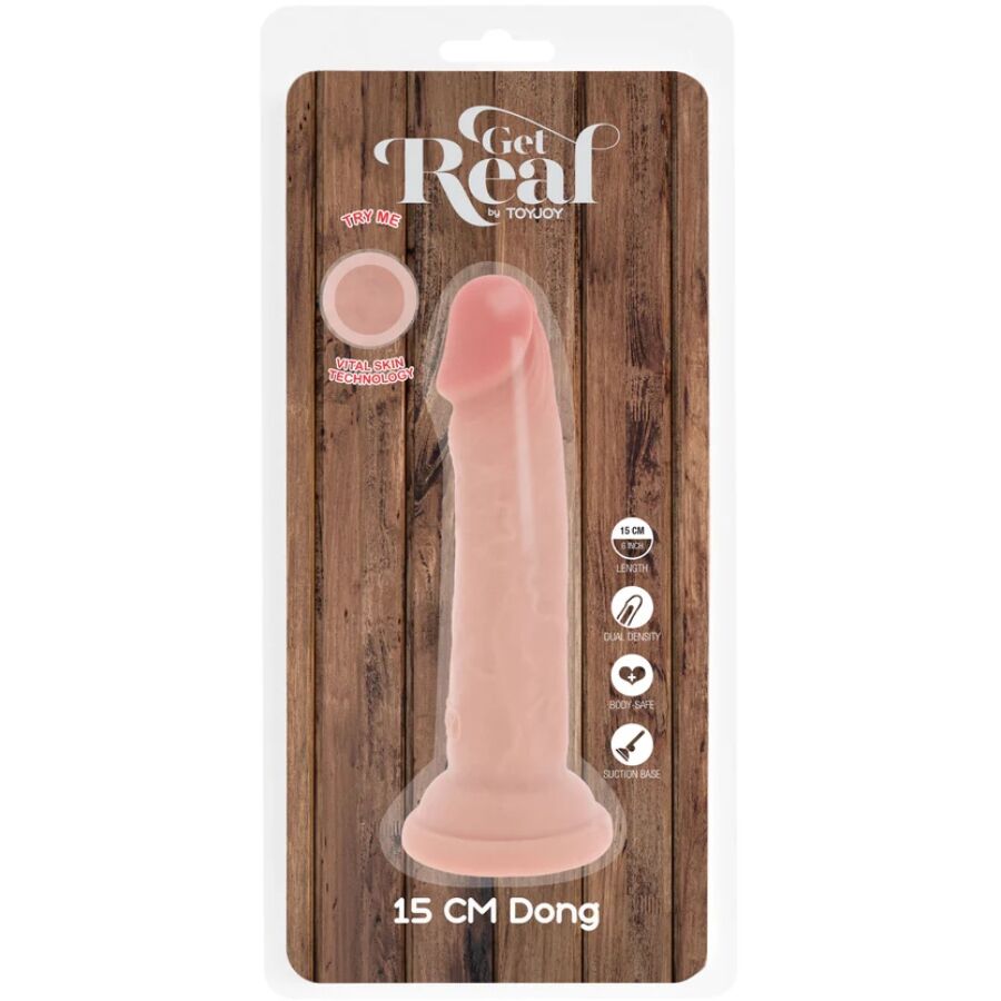 GET REAL - DELUXE REALISTIC PENIS 15 CM - NOCTURNA DESIRES