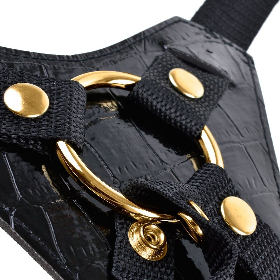 FETISH FANTASY GOLD - DESIGNER STRAP-ON FETISH FANTASY GOLD  NOCTURNA DESIRES