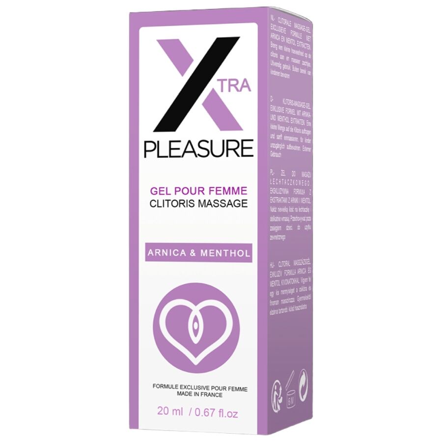 RUF - X PLEASURE MASSAGE GEL FOR THE CLITORIS 20 ML RUF  NOCTURNA DESIRES