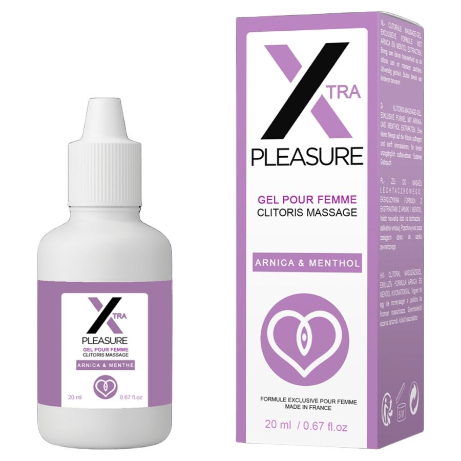 RUF - X PLEASURE MASSAGE GEL FOR THE CLITORIS 20 ML RUF  NOCTURNA DESIRES