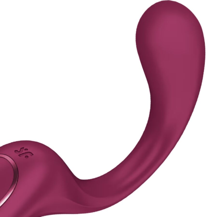 SATISFYER - G FOR GODDESS 2 RABBIT VIBRATOR BOTTLE BORDEAUX - NOCTURNA DESIRES
