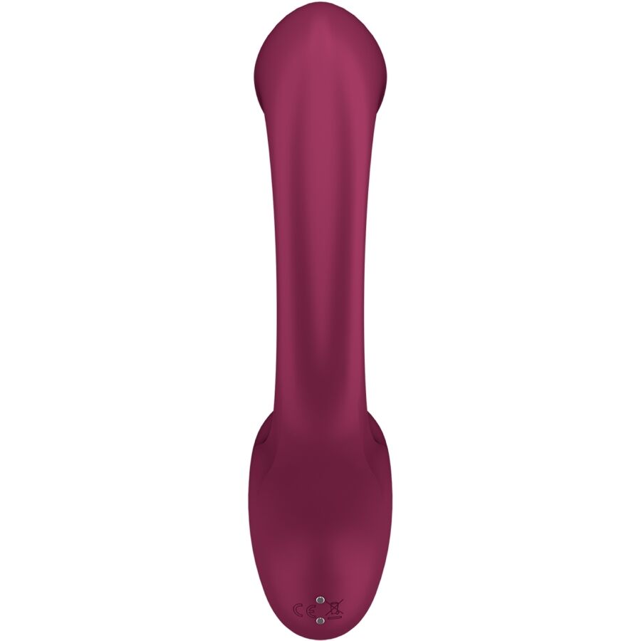 SATISFYER - G FOR GODDESS 2 RABBIT VIBRATOR BOTTLE BORDEAUX - NOCTURNA DESIRES
