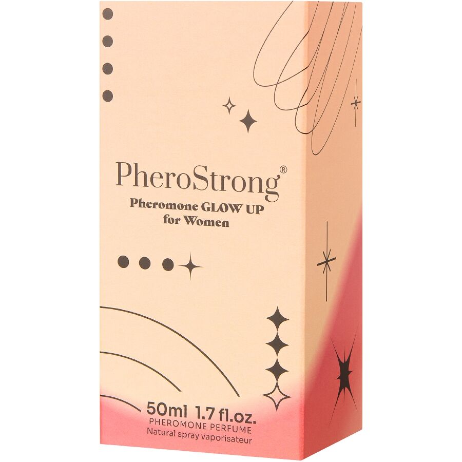 PHEROSTRONG - GLOW UP PHEROMONE PERFUME FOR WOMEN 50 ML - NOCTURNA DESIRES