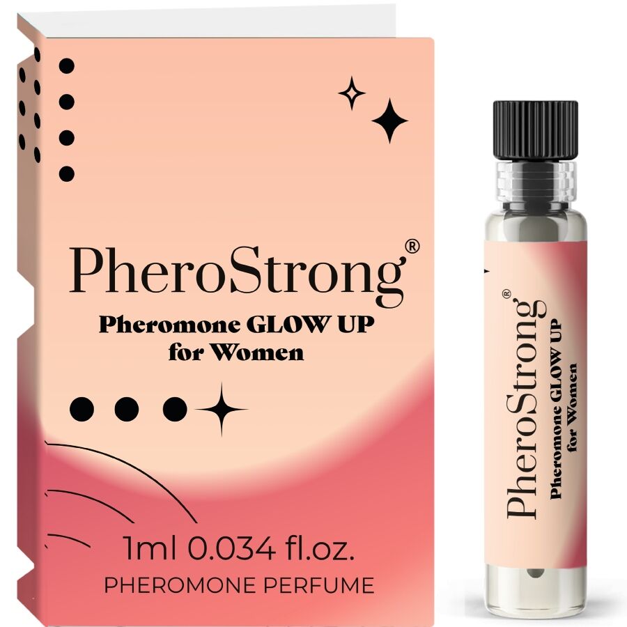 PHEROSTRONG - GLOW UP PHEROMONE PERFUME FOR WOMEN 1 ML - NOCTURNA DESIRES