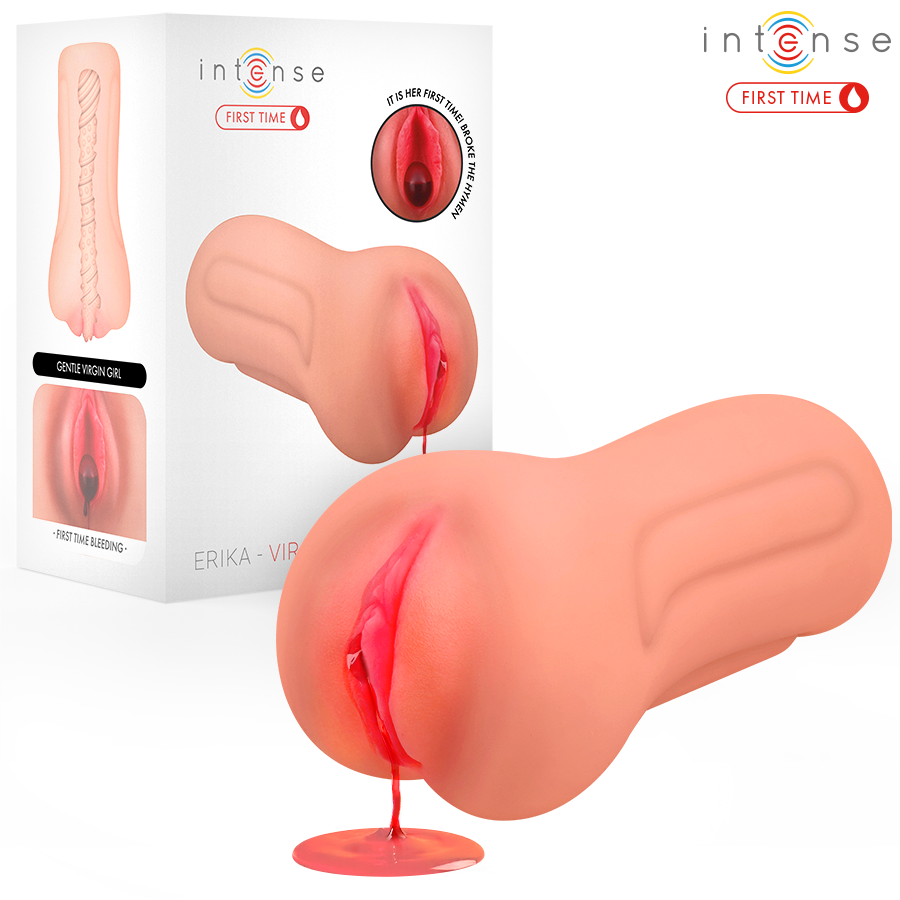 INTENSE FIRST TIME - ERIKA VIRGIN MASTURBATOR WITH BLEEDING - NOCTURNA DESIRES