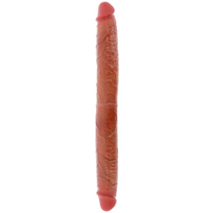 GET REAL - DOUBLE-ENDED SILICONE DILDO CARAMEL 46 CM - NOCTURNA DESIRES