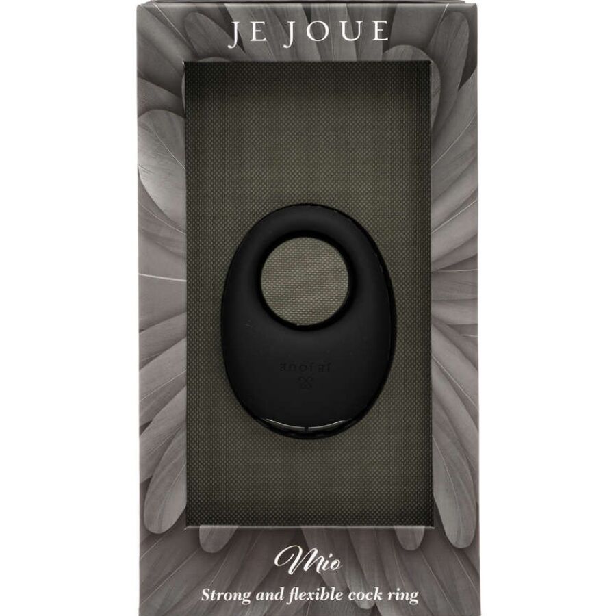 JE JOUE - MIO STRONG AND FLEXIBLE COCK RING BLACK JE JOUE  NOCTURNA DESIRES